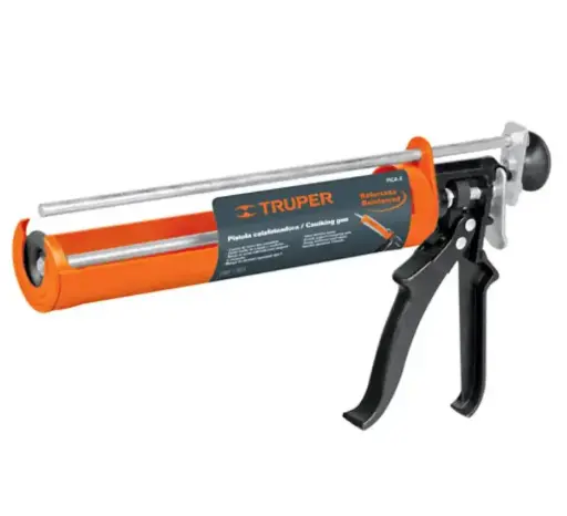 [17558] 17558 Pistola calafateadora tipo esqueleto, reforzada, Truper PICA-X