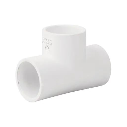 [45421] 45421 Tee sencilla de PVC 3/4', Foset PVC-762
