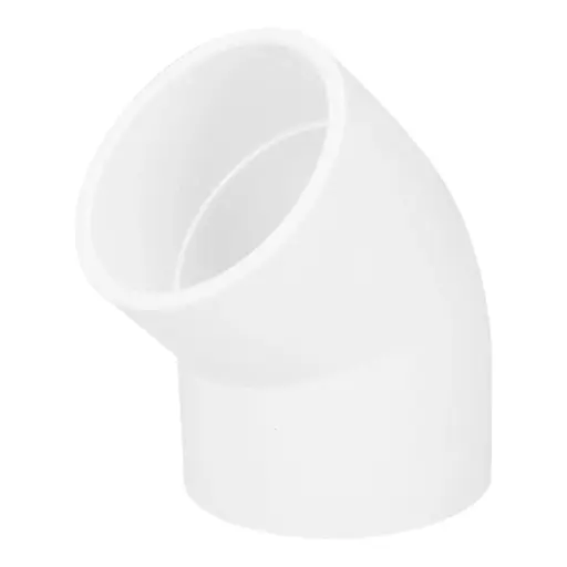 [45526] 45526 Codo 45° de PVC de 1-1/4', Foset PVC-864