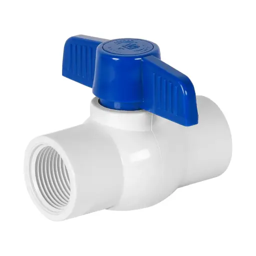 [49152] 49152 Válvula esfera de PVC 1' roscable, Foset PVC-ES-1R